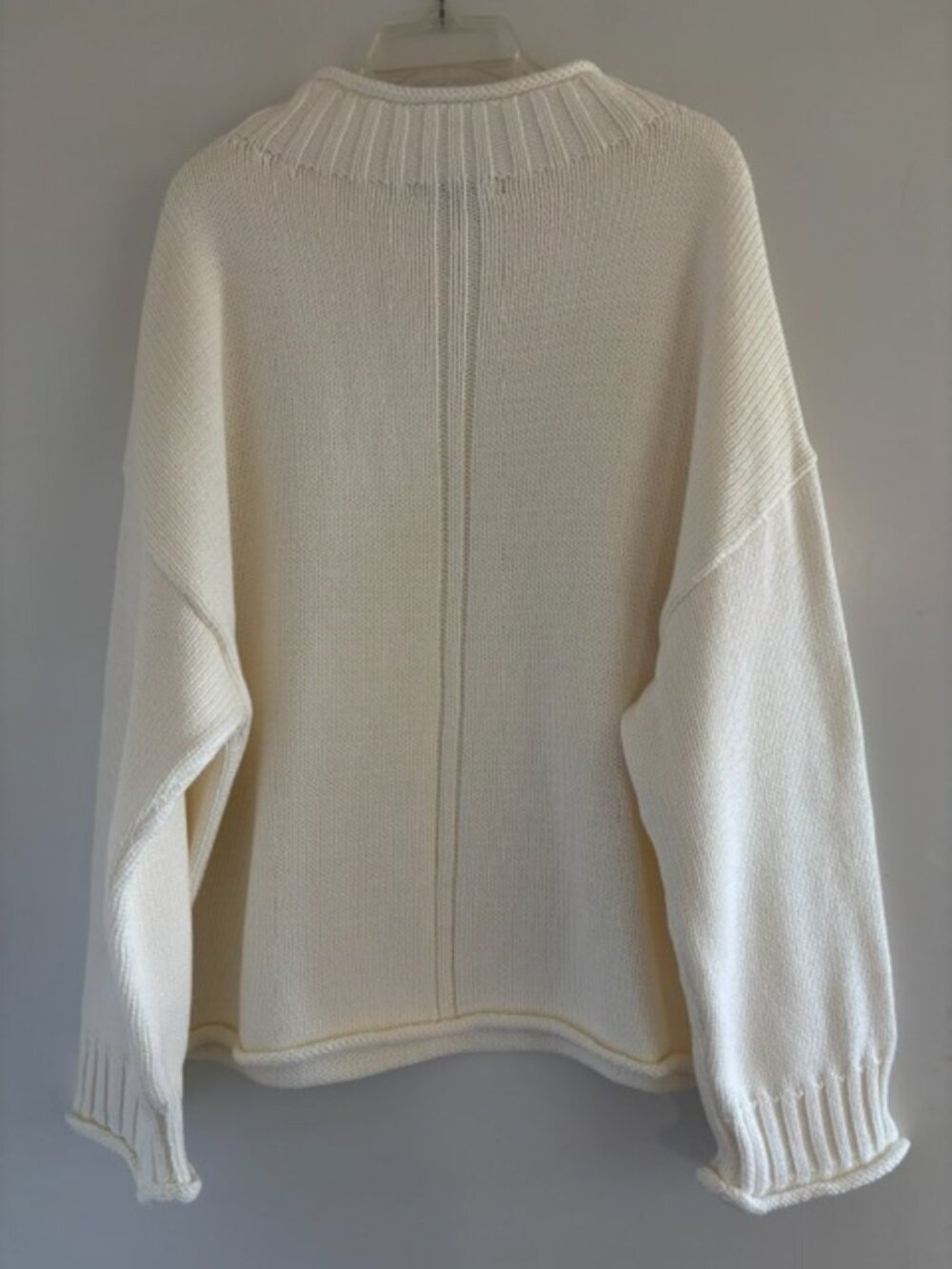 J. Crew 2025 Rollneck Sweater in Ivory - Picture 4 of 4